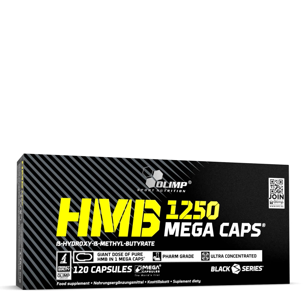 HMB Mega Caps 1250 - 120 Gélules