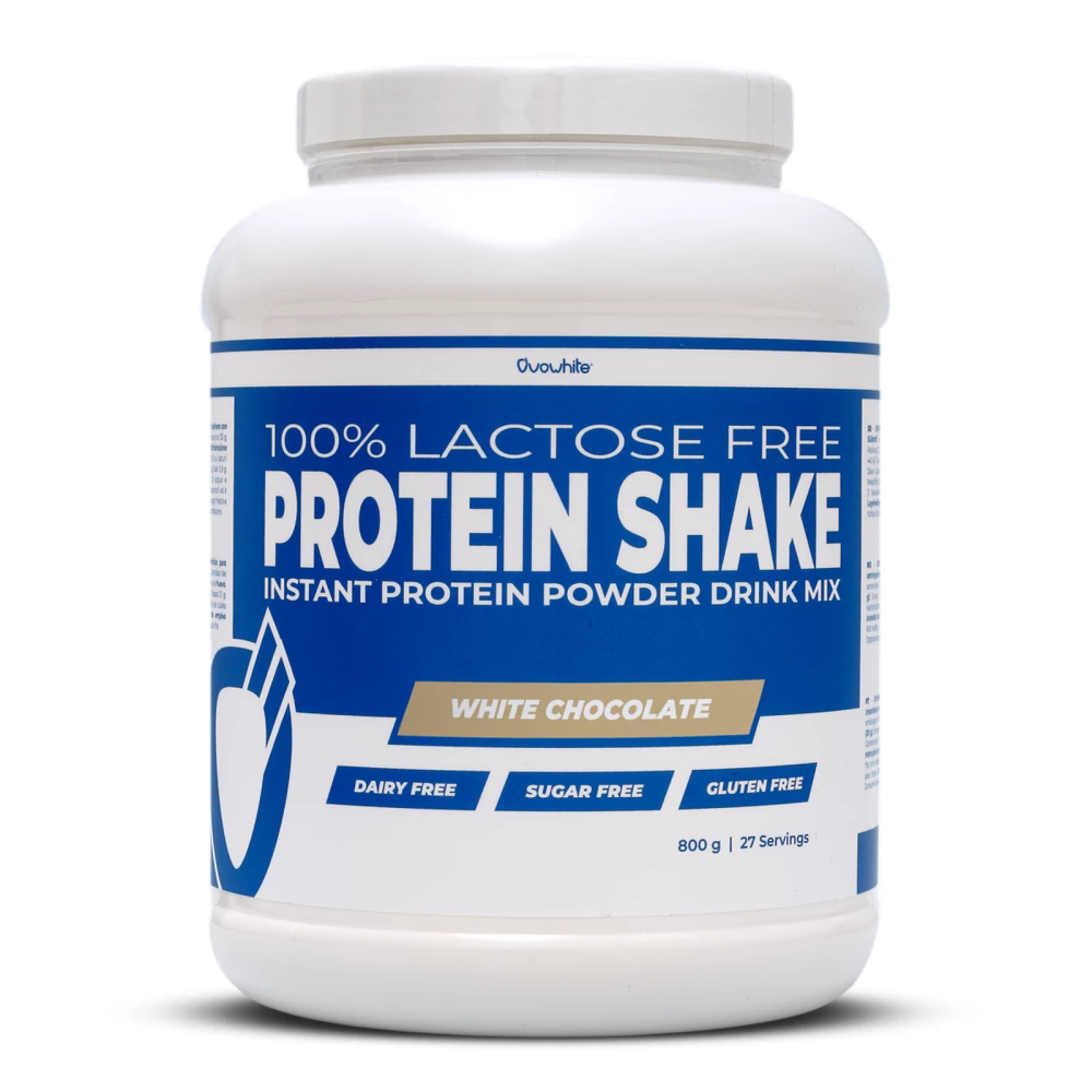 100% Lactose Free Protein Shake - 800g, White Chocolate