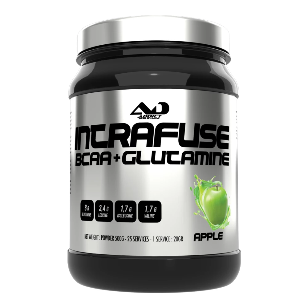 BCAA+Glutamine Intrafuse - 500g, Apple