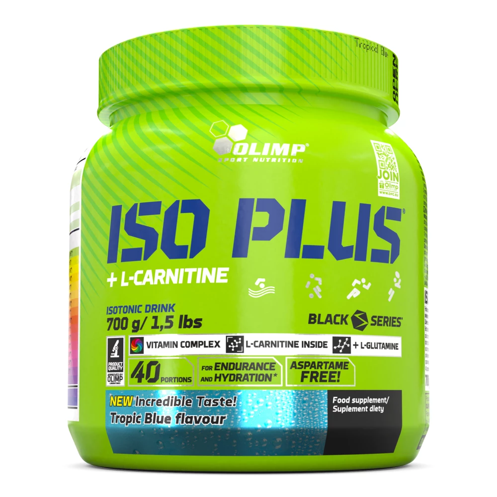 Iso Plus Powder - 700g, Tropic Blue