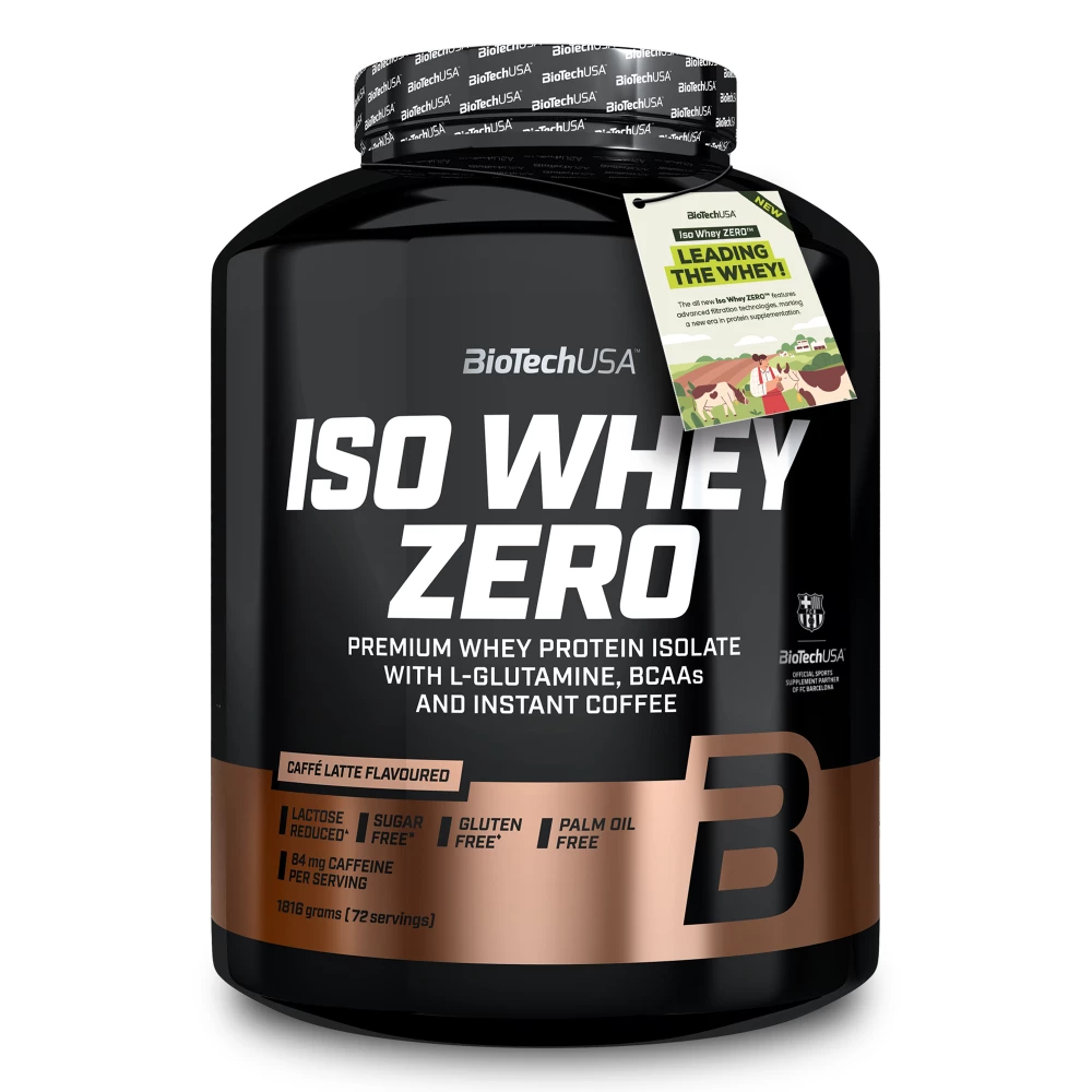 Iso Whey Zero - 1816g, Caffe Latte