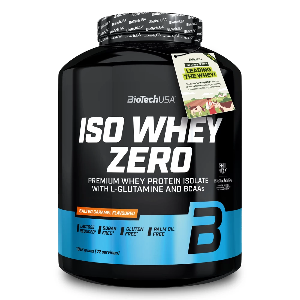 Iso Whey Zero - 1816g, Salted Caramel