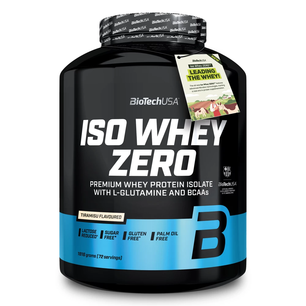Iso Whey Zero - 1816g, Tiramisu