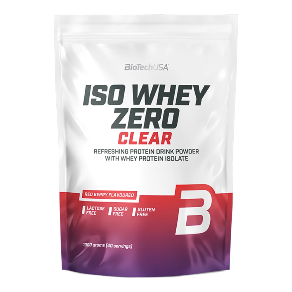 Iso Whey Zero Clear - 1000g, Red Berry