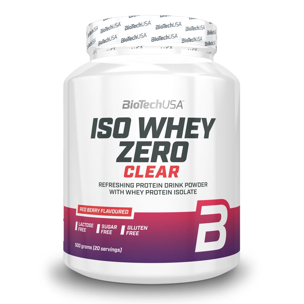 Iso Whey Zero Clear - 500g, Red Berry