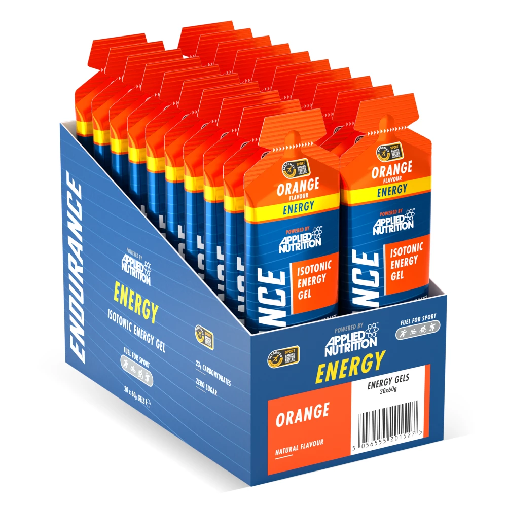 Isotonic Energy Gel - Boite de 20, Orange