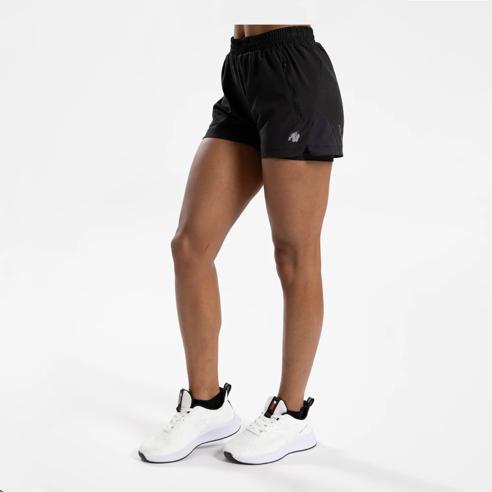 Katy 2-in-1 Shorts - XL, Black