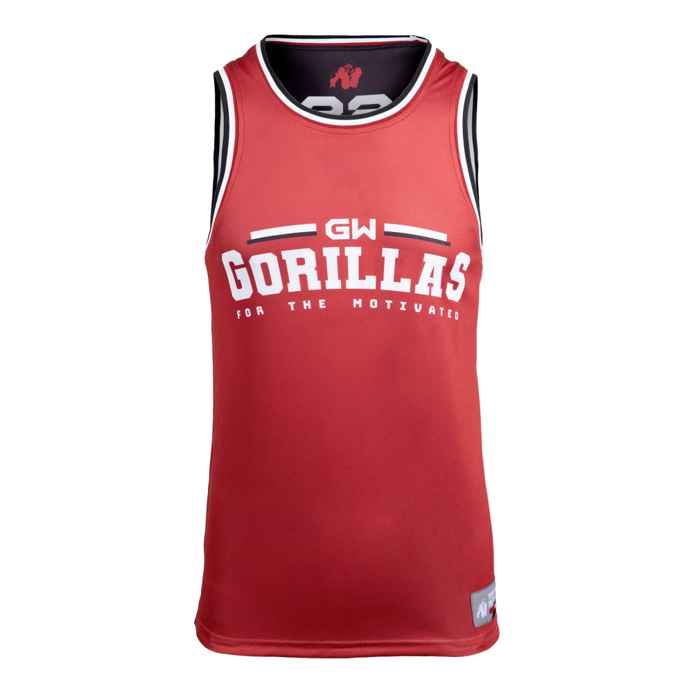 Keene Reversible Tank Top - S, Red/Black