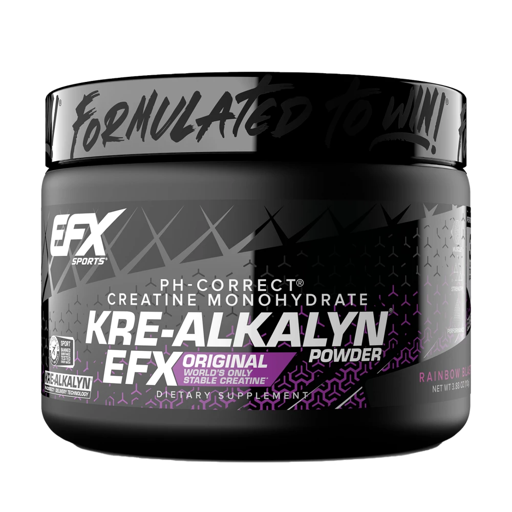Kre-Alkalyn Powder - 110g, Rainbow Blast