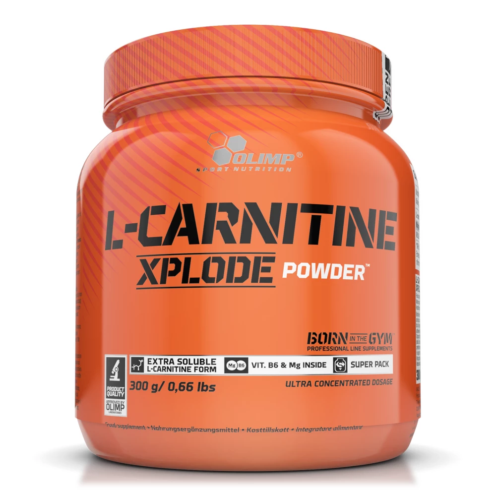 L-Carnitine Xplode Powder - 300g, Cherry