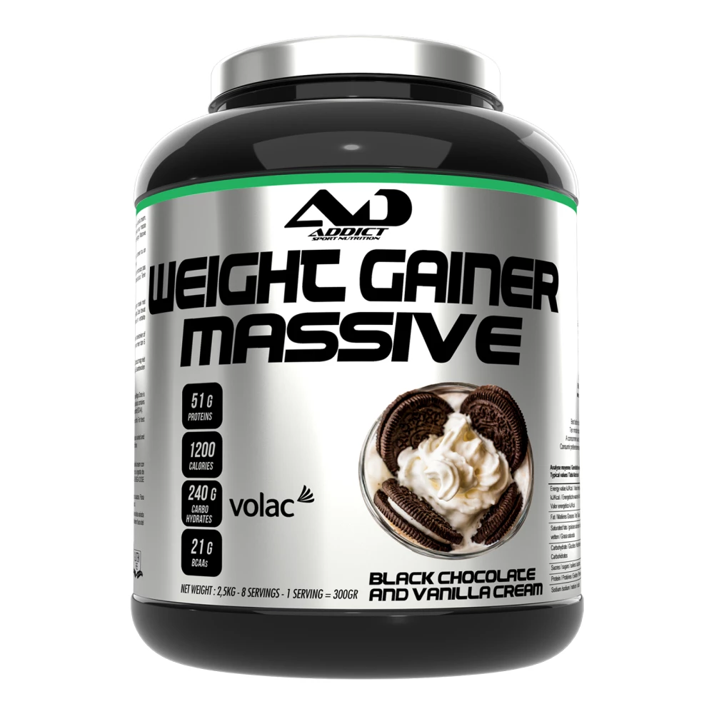 Weight Gainer Massive - 2500g, Black Chocolate Vanilla Cream