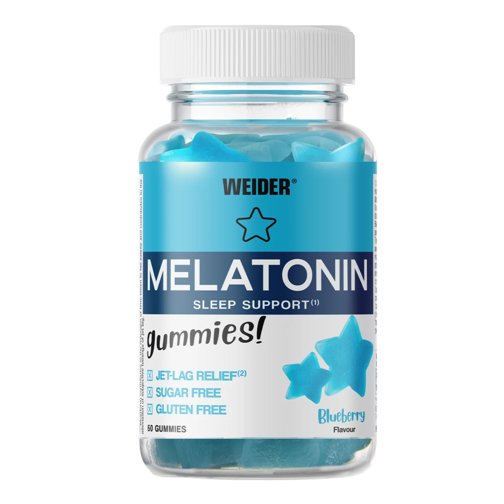 Melatonin - 60 Gummies, Blueberry