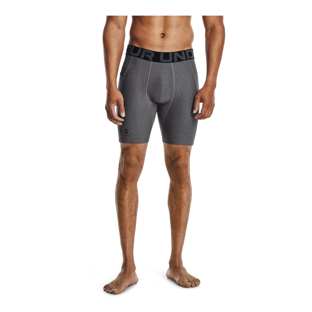 Men's HeatGear® Compression Shorts - L, Gray