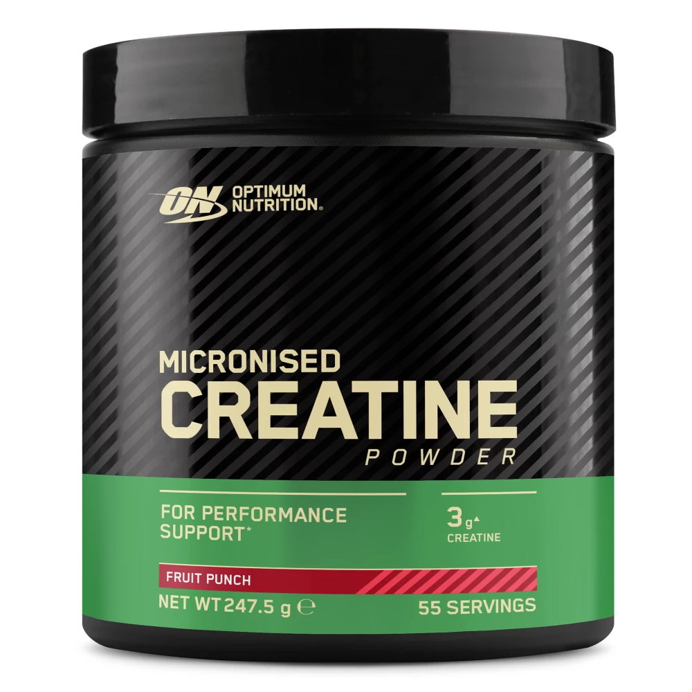 Micronised Creatine Powder - 247.5g, Fruit Punch