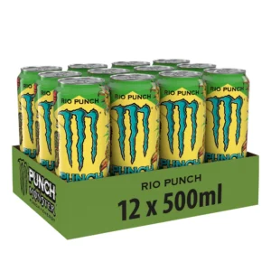 Monster Energy Juiced - Pack de 12, Rio Punch
