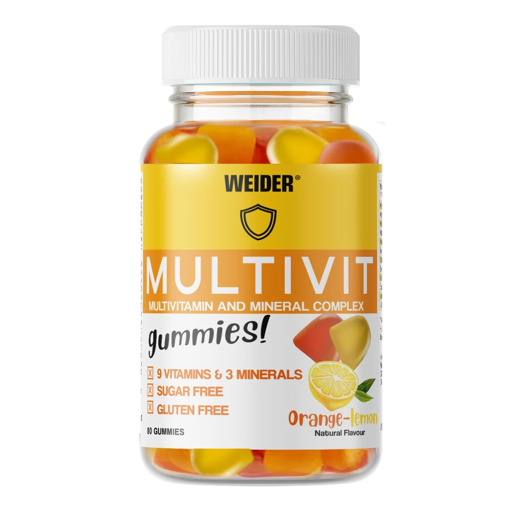 Multivit - 80 Gummies, Orange Lemon