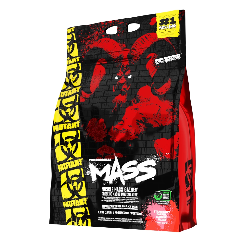 Mutant Mass - 6800g, Strawberry Banana