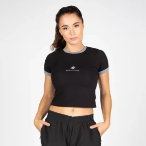 New Orleans Cropped T-Shirt - L, Black