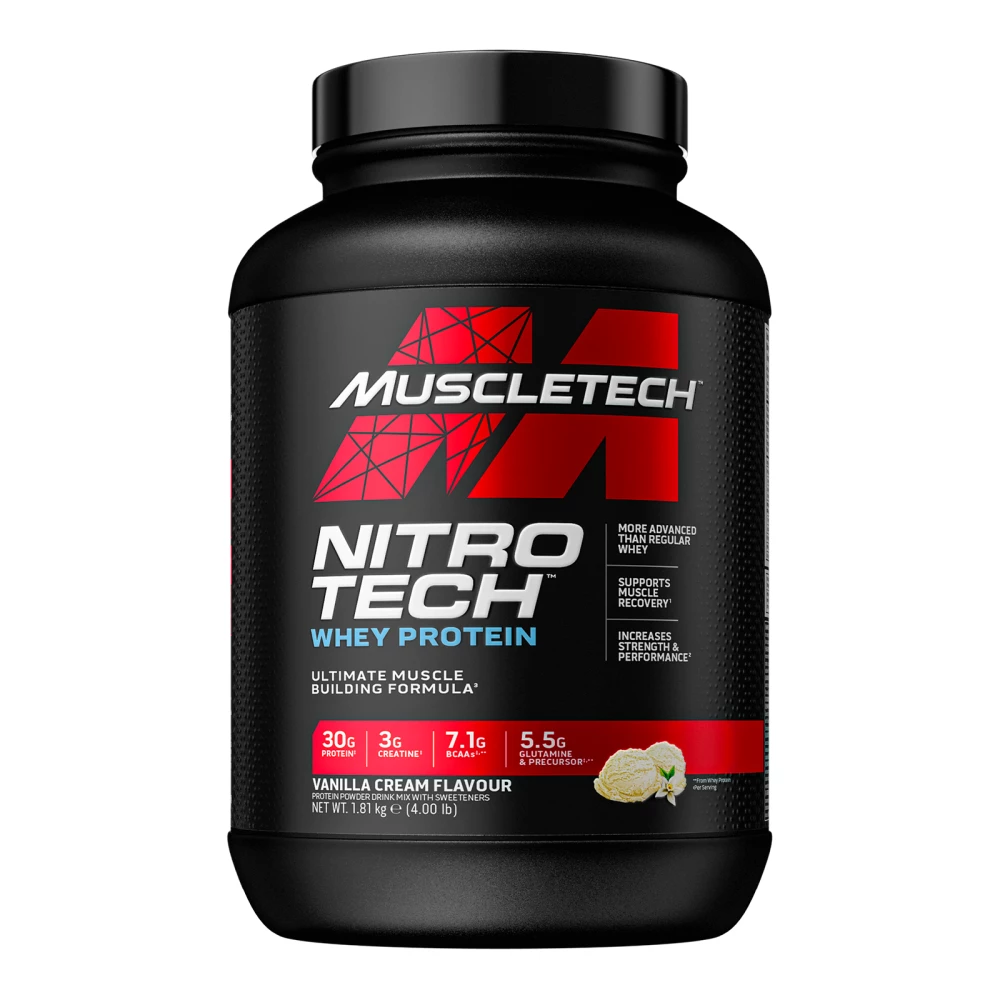 Nitro-Tech - 1810g, Vanilla Cream