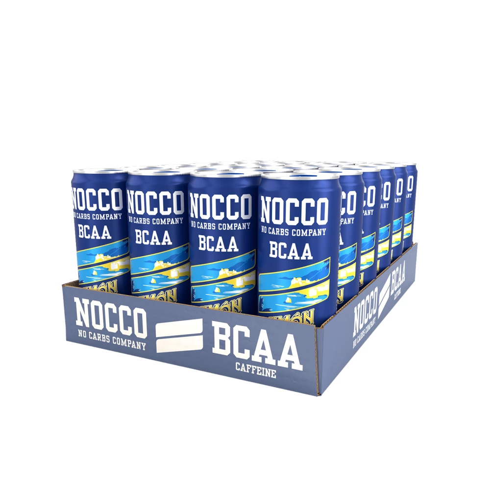 Nocco BCAA - Pack de 24, Limon