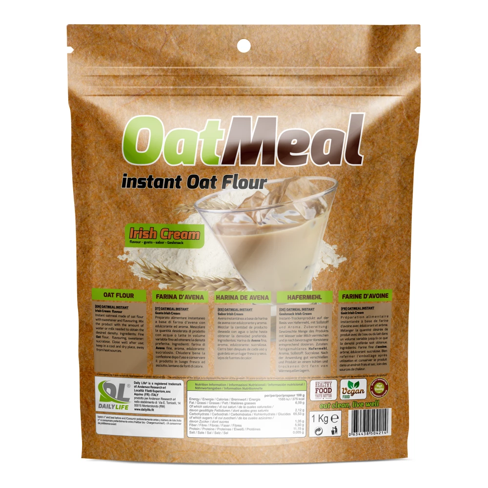 OatMeal Instant - 1000g, Irish Cream