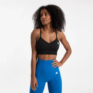 Olivia Seamless Sports Bra - XS/S, Black