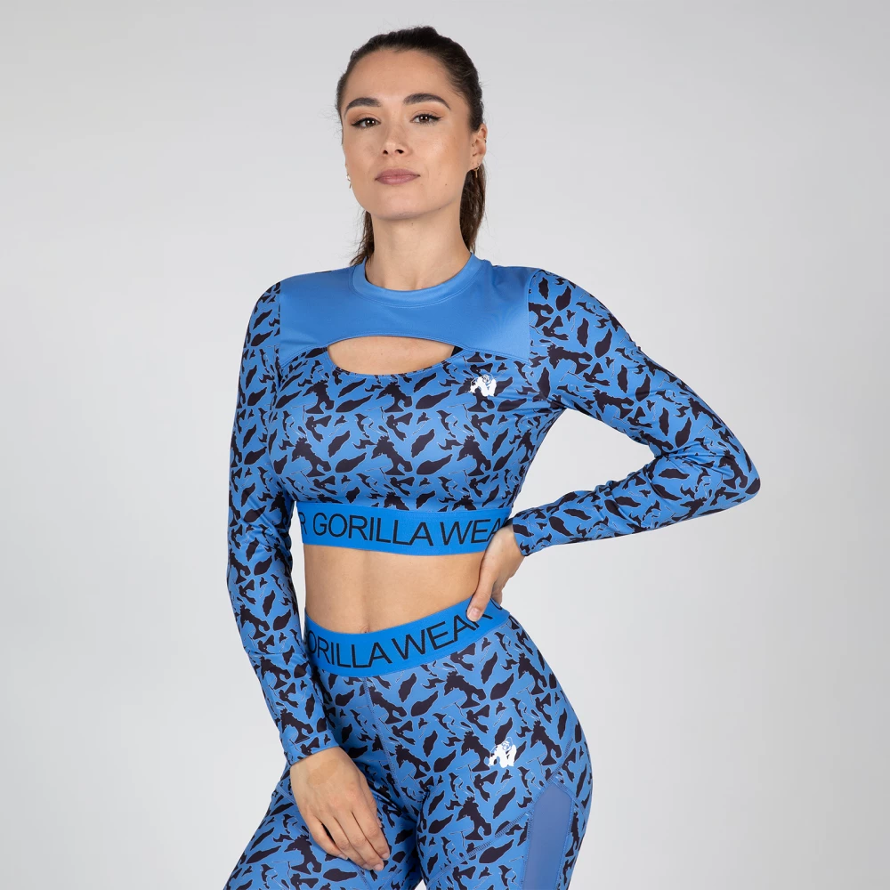Osseo Long Sleeve - M, Blue
