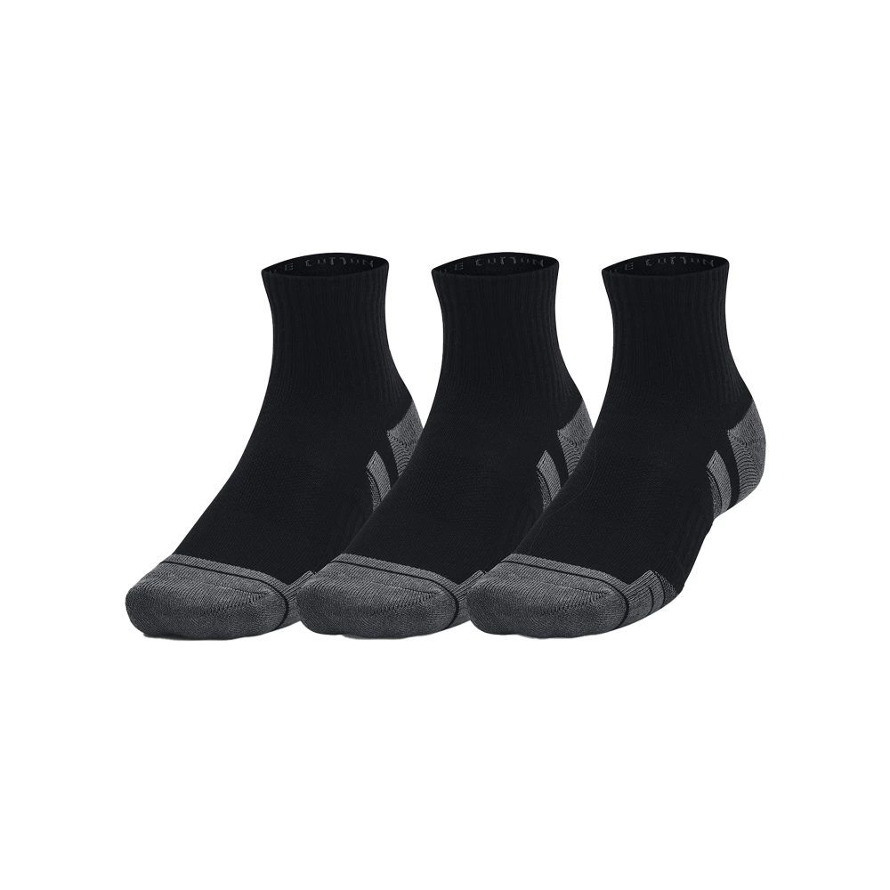 Pack 3 paires de chaussettes Under Armour Performance Coton - XL, Black