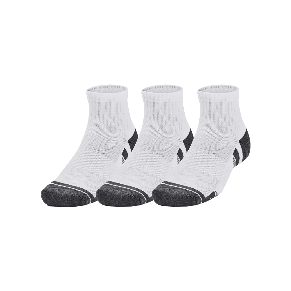 Pack 3 paires de chaussettes Under Armour Performance Coton - L, White