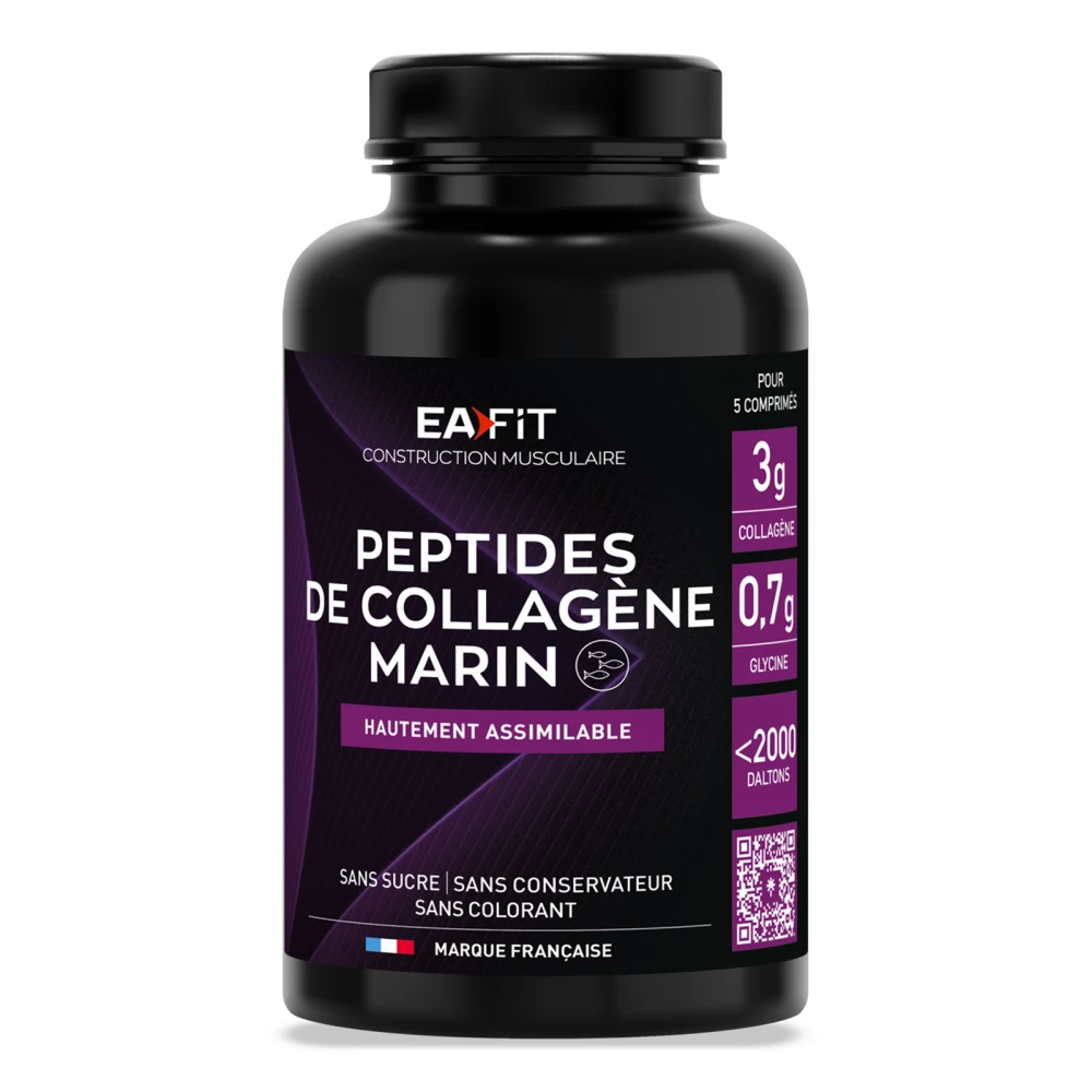 Peptides de Collagène Marin - 120 Comprimés