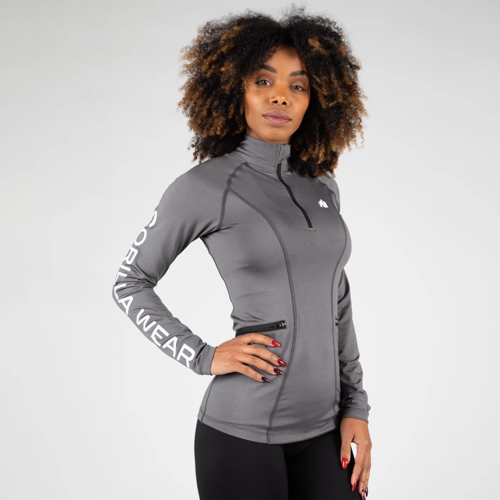 Peyton Long Sleeve - M, Gray