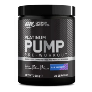 Platinum Pump Pre-workout - 400g, Blue Raspberry