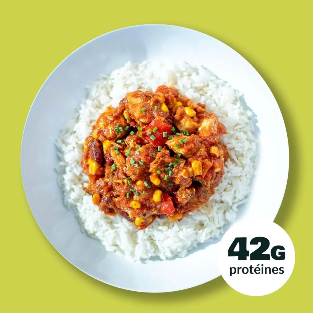 Poulet façon Tex Mex et son Riz Parfumé