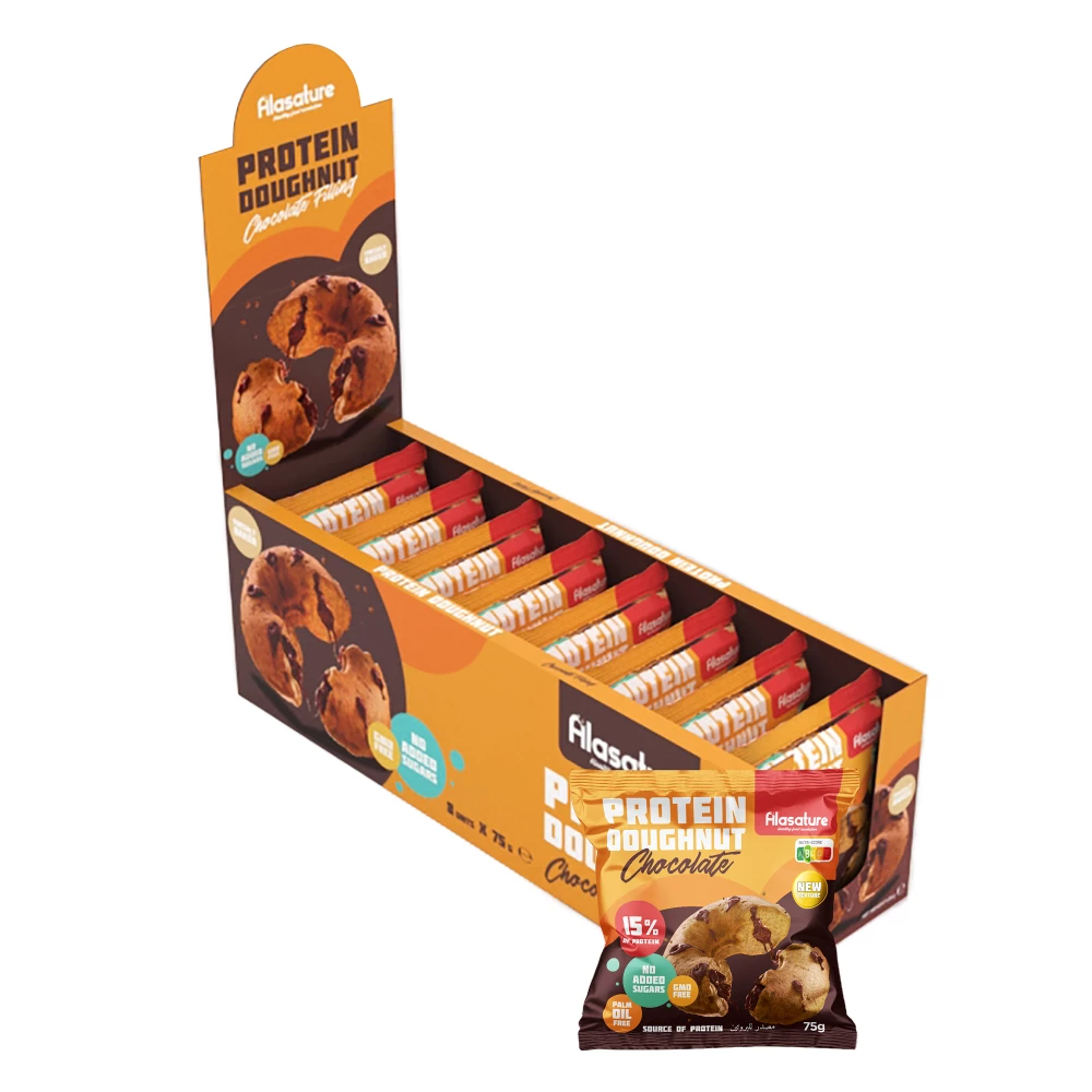 Protein Doughnuts - Boite de 8, Chocolate