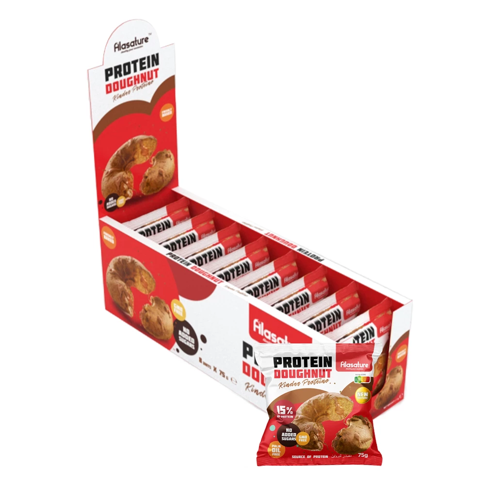 Protein Doughnuts - Boite de 8, Kinder Proteino