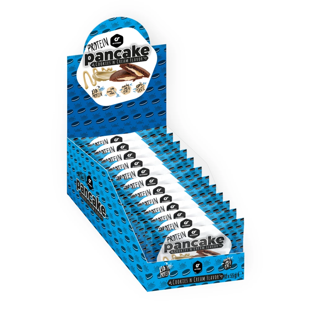 Protein Pancake - Boite de 12, Cookies & Cream
