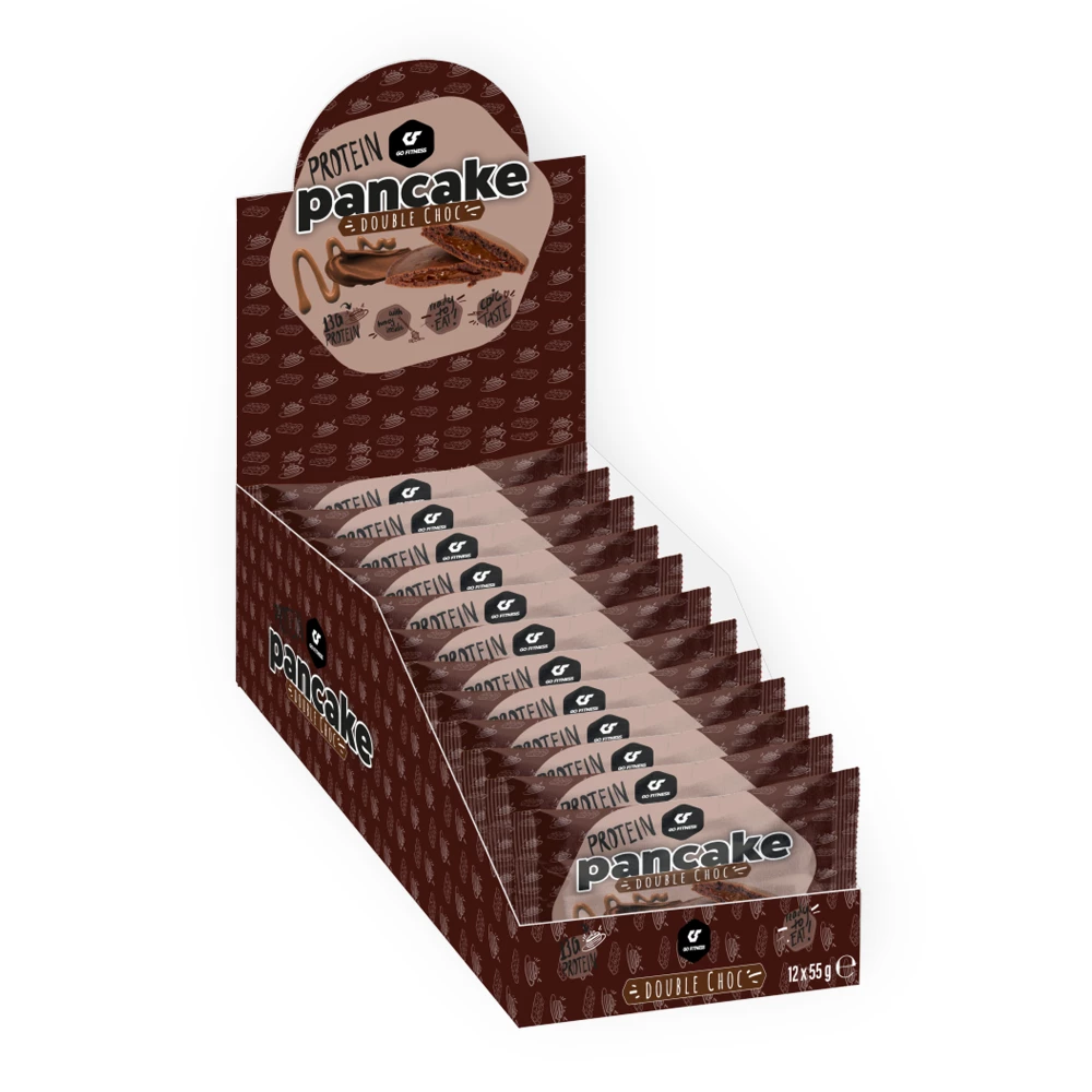 Protein Pancake - Boite de 12, Double Chocolate