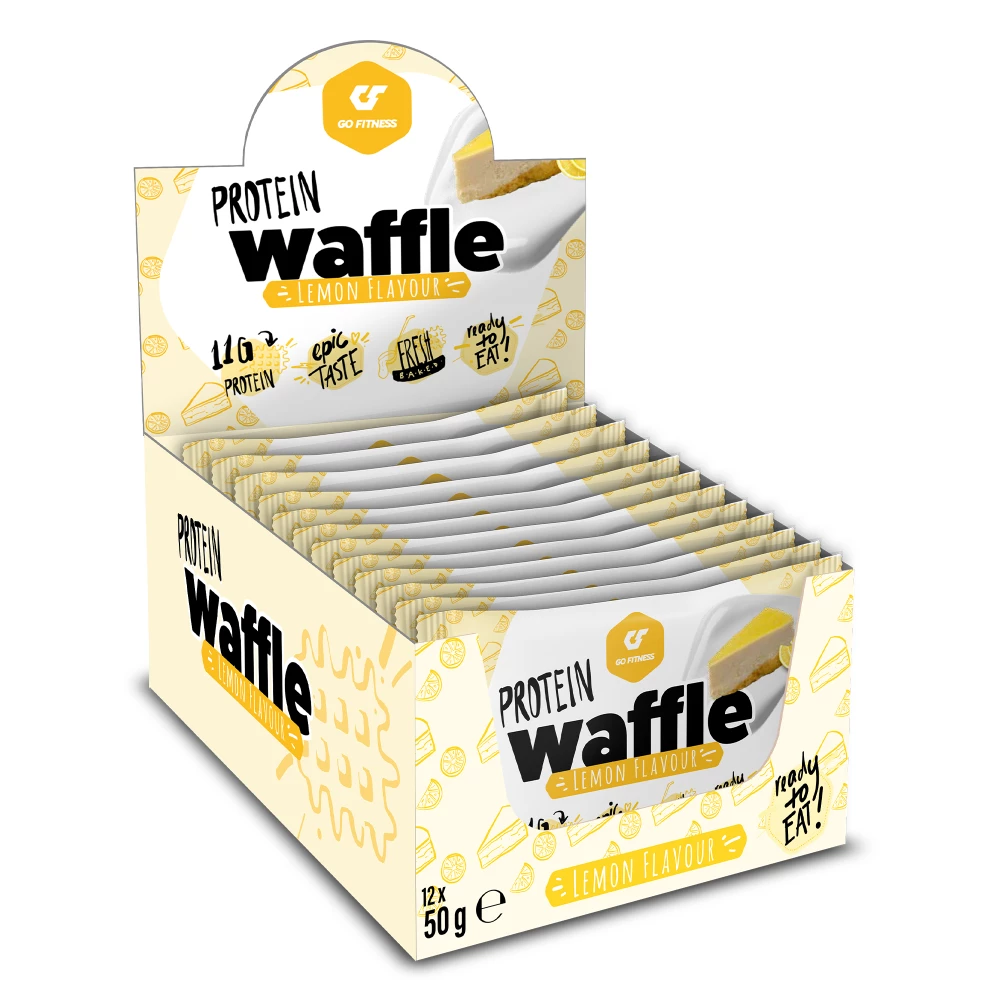Protein Waffle - Boite de 12, Lemon