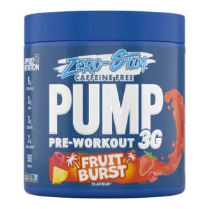 Pump 3G Zero Stim Pre-Workout - 375g, Fruit Burst
