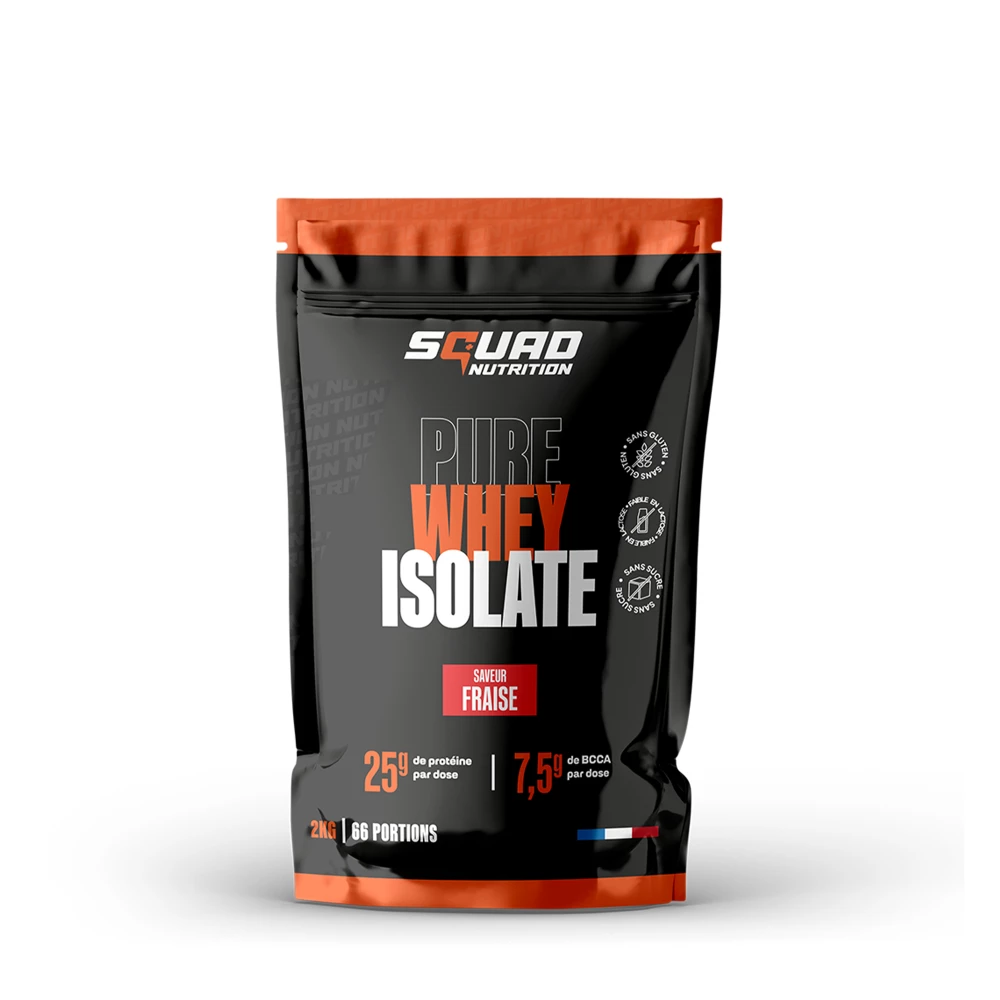 Pure Whey Isolate - 2000g, Strawberry