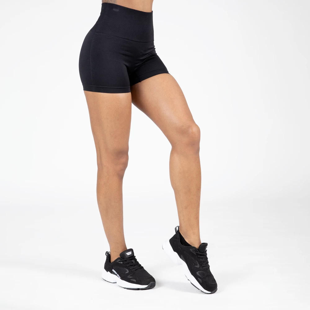 Quincy Seamless Shorts - M/L, Black