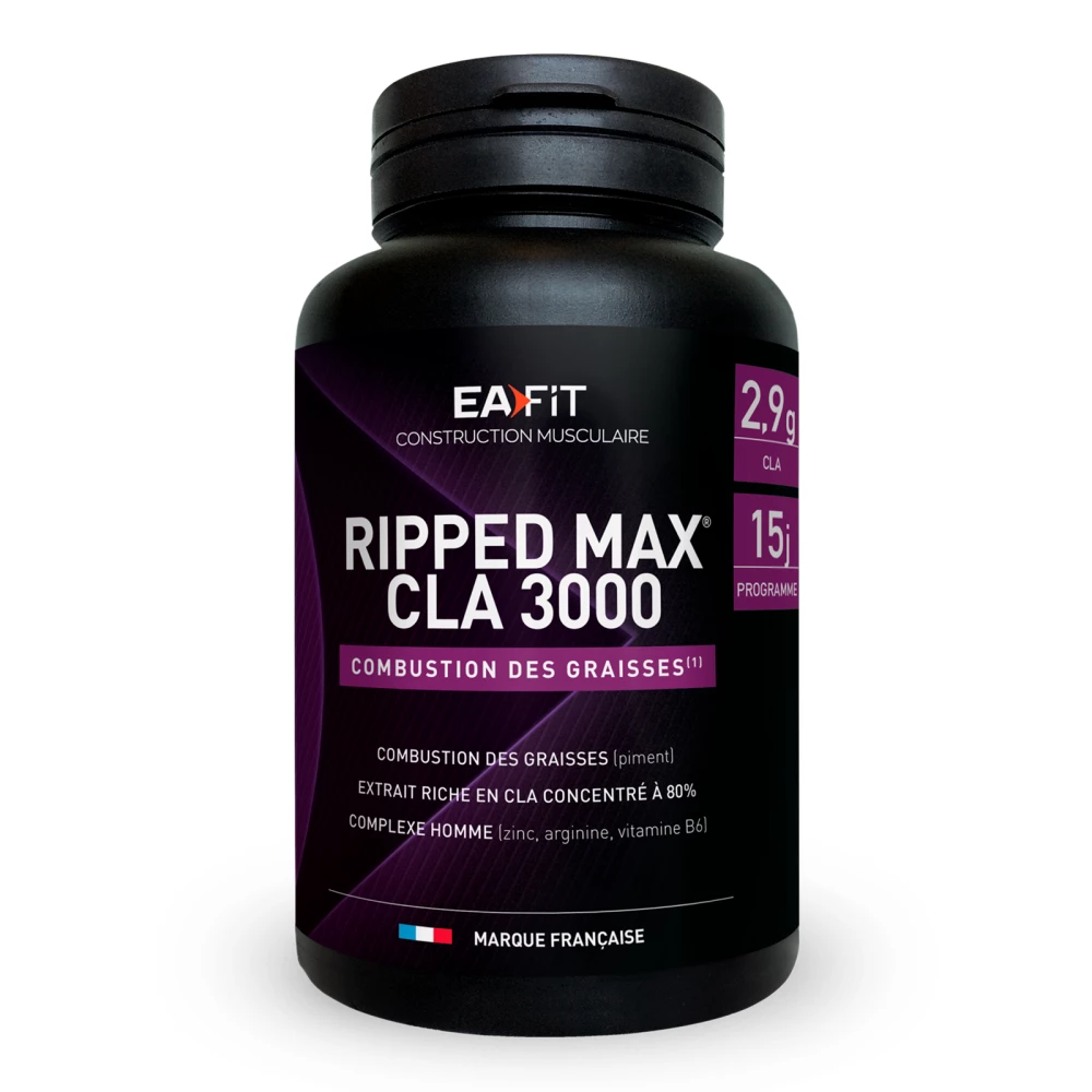 Ripped Max® CLA 3000 - 60 Capsules molles