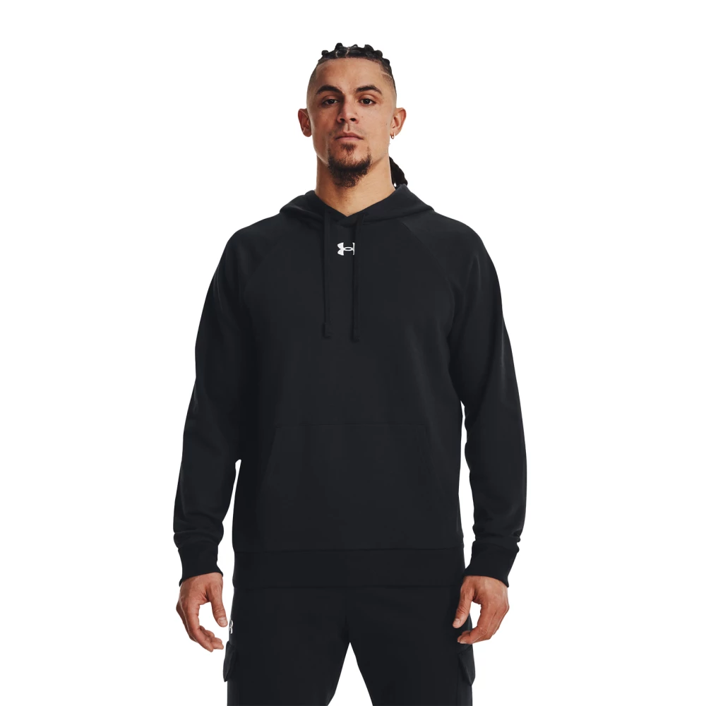 Men's Under Armour Rival Fleece Hoodie - S, Black