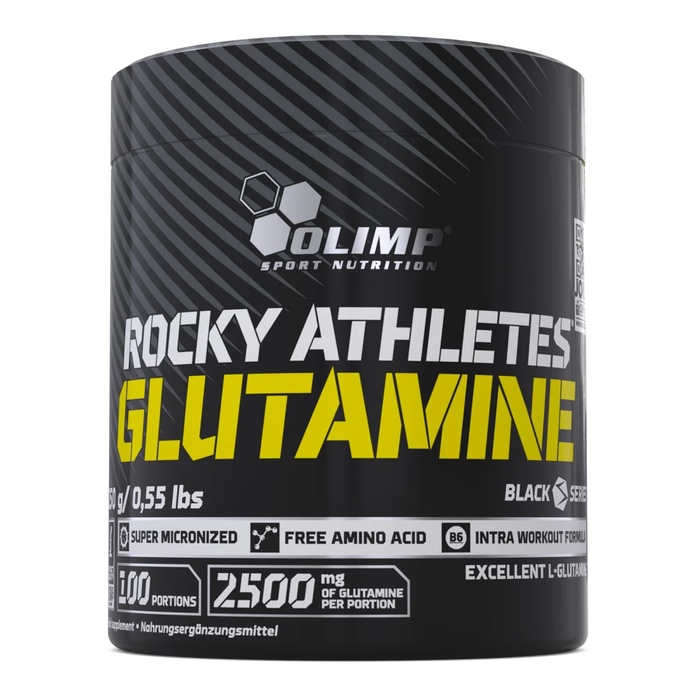 Rocky Athletes Glutamine - 250g, Saveur neutre