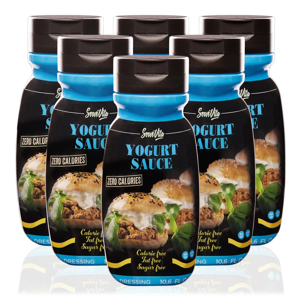 Sauces salées Servivita - Pack de 6, Yogurt
