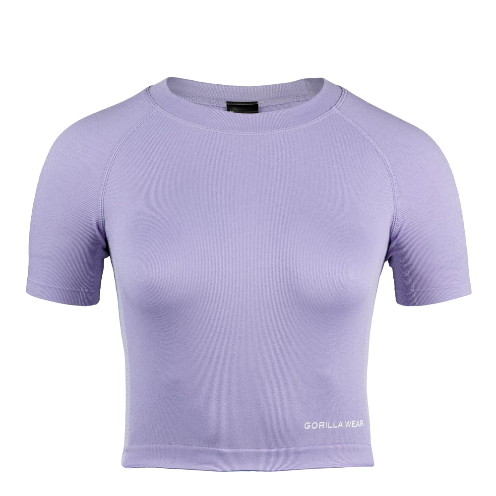 Selah Seamless Crop Top - M/L, Lilac