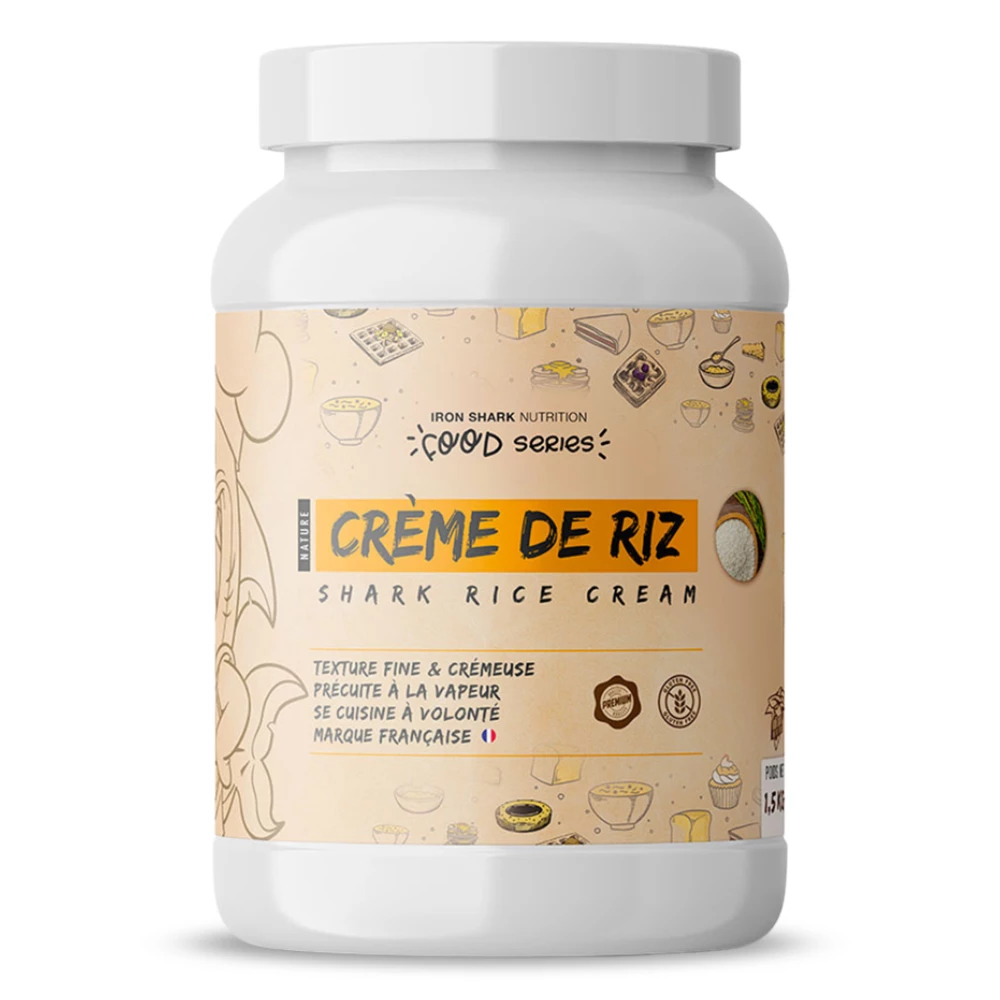 Shark Rice Cream - 1500g, Saveur neutre