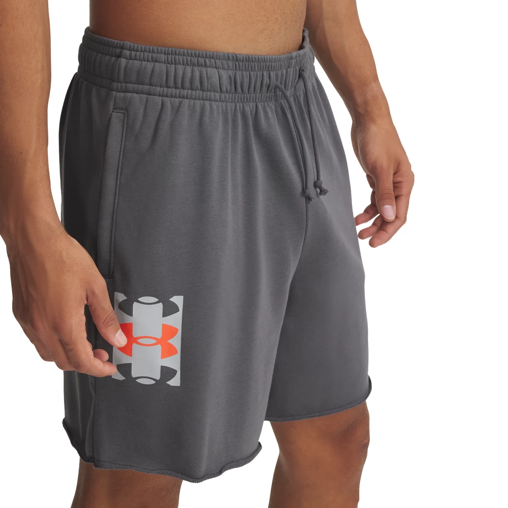 Short Under Armour Rival Terry Logo - M, Gray