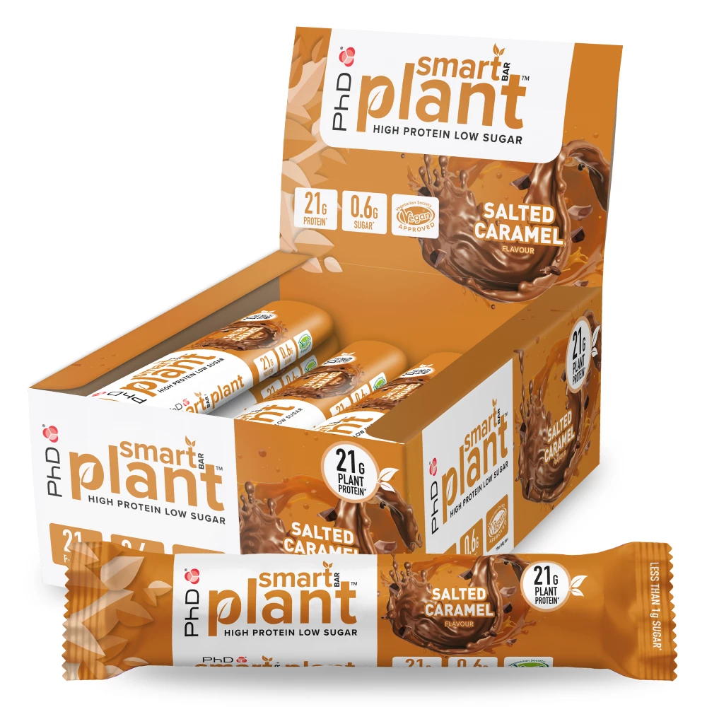 Smart Bar Plant - Boite de 12, Salted Caramel