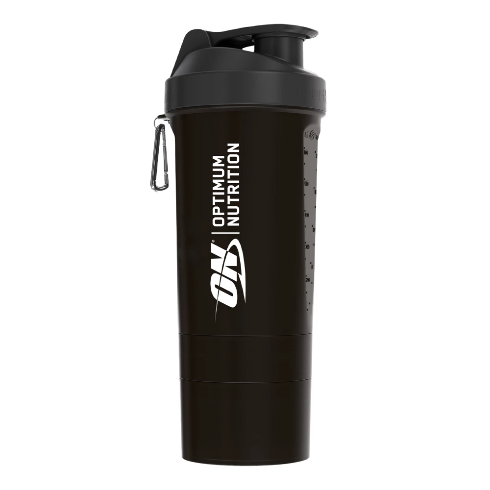 SmartShake Optimum Nutrition - 600ml, Black